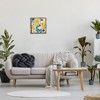 Stupell Industries Yellow & Blue Hibiscus Black Framed Floater Canvas Wall Art - 2 of 4