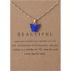 Colorful Acrylic Butterfly Pendant Necklace - Bohemian Retro Adjustable Chain for Women, Insect Animal Jewelry Gift - 3 of 4