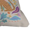 16"x16" SunLee Art All About Balance Square Throw Pillow Pink - Deny Designs - 3 of 4