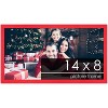 PosterPalooza | Photo Size Classic Modern Red Frame - UV Acrylic, Foam Board Backing, Hanging Hardware - 2 of 4