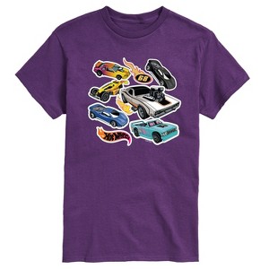 Men's - Hot Wheels - Stickers Short Sleeve Graphic T-Shirt - 1 of 3