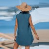 Women's Pure Cotton Button-Down Beach Cover-Up Dress - Cupshe - 4 of 4