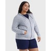 Hanes Just My Size Women's Full-Zip Slub Hoodie (Plus Size) - 2 of 4
