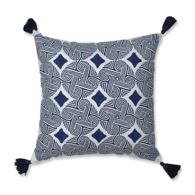 Hiawatha Square Throw Pillow - Pillow Perfect