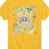 Boys' - The Mandalorian - Grogu Stickers Short Sleeve Graphic T-Shirt - 2 of 4
