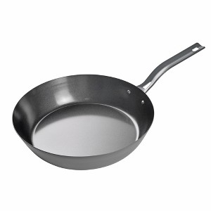 Commercial CHEF 12" Carbon Steel Skillet, Non Stick Frying Pan with Ceramic Coating, Safe for Any Cooktop, Oven or Grill - 1 of 3
