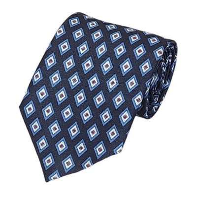 Men's Geometric Printed Design 100% Micro Fiber 3.25" W x 58" L Necktie