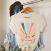Simply Sage Market Women's Retro Peachy Short Sleeve Graphic Tee - 3 of 4