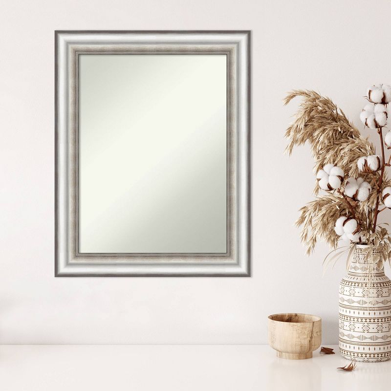23&#34; x 29&#34; Non-Beveled Salon Silver Wall Mirror - Amanti Art, 6 of 10