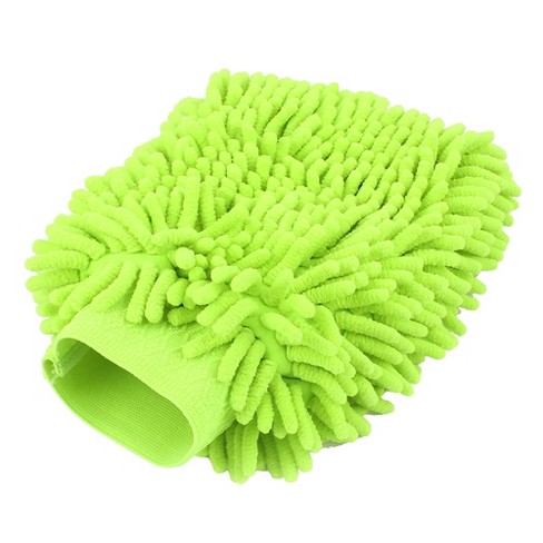  Sibba Premium Chenille Car Wash Mitt, Scratch-Free Microfiber  Wash Glove, Pack of 2, Soft Chenille Cleaning Mitt Green for Car Washing  and Detailing : Automotive