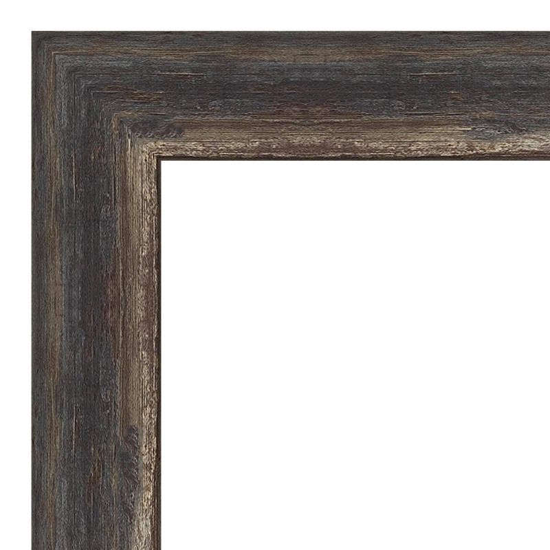 20&#34; x 24&#34; Bark Rustic Char Narrow Framed Wall Mirror Brown - Amanti Art, 4 of 10