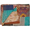 Taj Hotel Kantha Silk Blend Throw | 60"x90" | A - 2 of 4