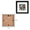 Golden State Art 6x6 Wood Picture Frame 0.84 Inch Thickness for 4x4 Picture - Pack of 9 - 2 of 4