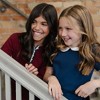 Hope & Henry Girls' Pleated Ponte Dress with Peter Pan Collar, Toddler - 3 of 4