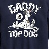 Boys' - 101 Dalmatians - Daddy Is Top Dog Graphic Long Sleeve Fleece Sweatshirt - 2 of 4