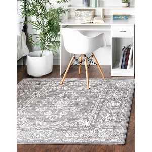 Unique Loom Boston Collection Area Rug - Medallion - 1 of 4