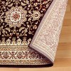 Floral Medallion Oriental Indoor Traditional Area Rug or Runner by Blue Nile Mills - 3 of 4