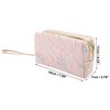 Unique Bargains Women's Portable Butterfly Knot Makeup Bag 1 Pc - 2 of 3