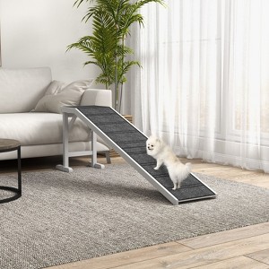 FURNIinspire Dog Ramp for Bed, Pet Ramp for Dogs with Non-Slip Carpet and Top Platform,74"*16"*25" - 1 of 4