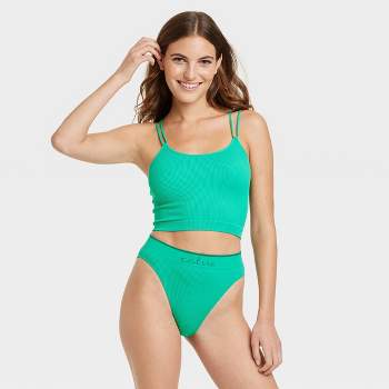 Women's Laser Cut Cheeky Bikini Underwear - Auden™ Gold Xs : Target