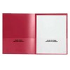 School Smart Take Home Folder, Red, Set of 24 - 3 of 4