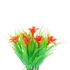 Unique Bargains Artificial Plants Style Narcissus Plastic 3.15"x3.15"x6.30" 1 Pcs - 4 of 4
