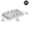 mDesign Metal Guest Disposable Paper Hand Towel Storage - image 3 of 3
