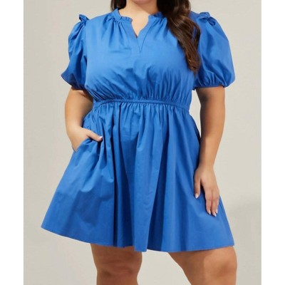 Women's Candice Love Poplin Mini Dress - SUGARLIPS