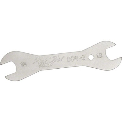 Park Tool DCW-2 Double-Ended Cone Wrench: 15 and 16mm