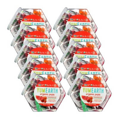 Yumearth Organic Pops Assorted Flavors - Case of 10/6 oz