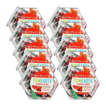 Yumearth Organic Pops Assorted Flavors - Case of 10/6 oz