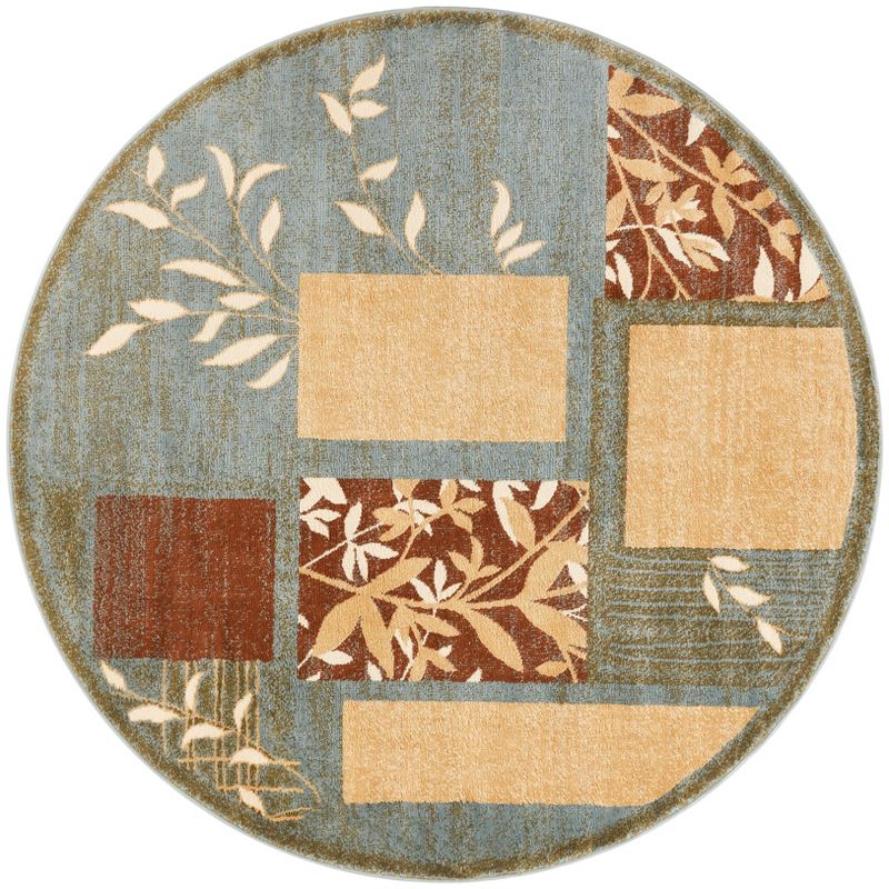 Well Woven Great Forest Floral Nature Modern Formal Traditional Transitional Soft Area Rug, 1 of 7