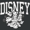 Women's Mickey & Friends Black and White Family Shot Maternity T-Shirt - 2 of 3