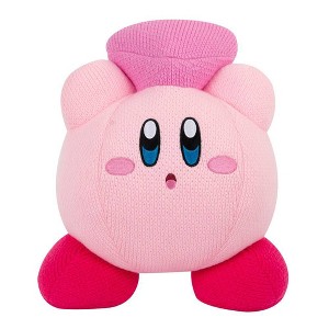 Club Mocchi Mocchi Kirby Nuiguru Knit Friend Heart Mega 15" Plush - 1 of 4