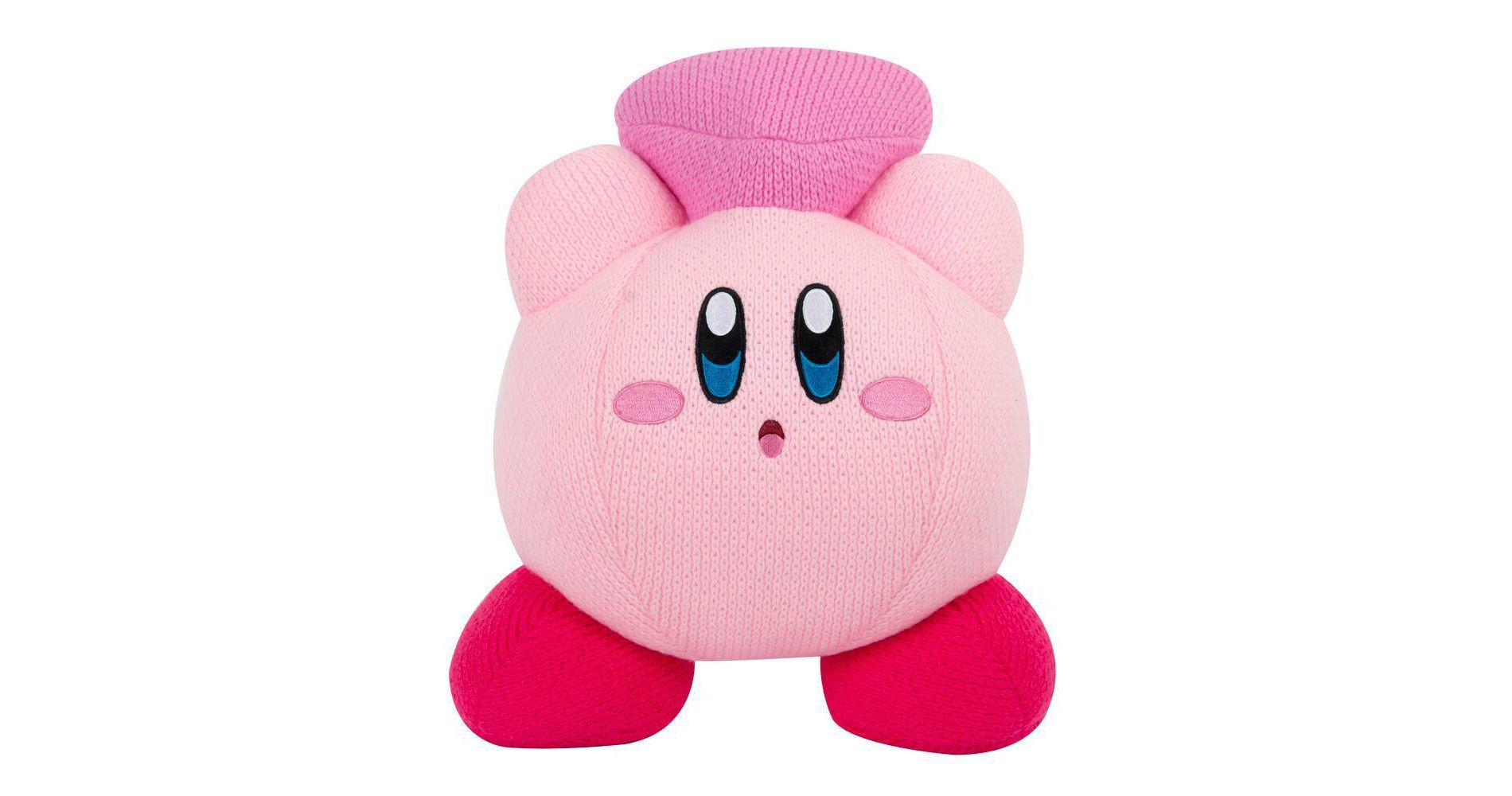 Club Mocchi Mocchi Kirby Nuiguru Knit Friend Heart Mega 15" Plush