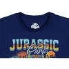 Seven Times Six Jurassic Park Boys' Jurassic World Life Finds A Way Isla Nubar Kids T-Shirt Blue - 4 of 4