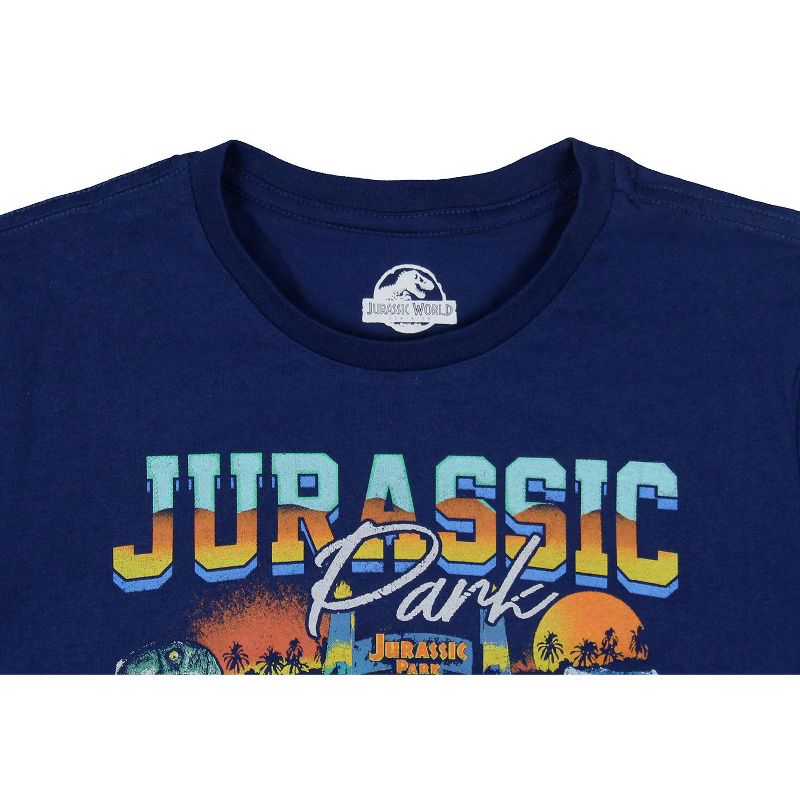 Jurassic Park Boys' Jurassic World Life Finds A Way Isla Nubar Kids T-Shirt, 4 of 5