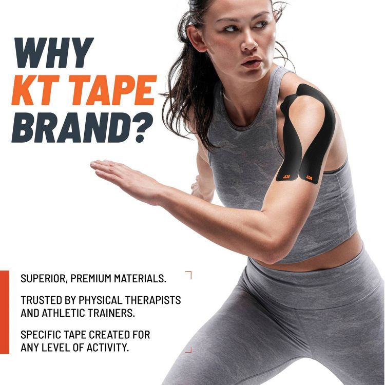 KT Tape Original Elastic Sports Tape 20 Strips, 5 of 7