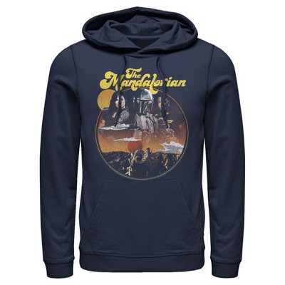 Men's Star Wars The Mandalorian Razor Crest Crew Pull Over Hoodie