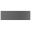 vidaXL Bookshelf Boards 4 pcs High Gloss Gray 31.5"x7.9"x0.6" Engineered Wood - 4 of 4