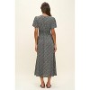 WEST K Women's Ingrid Flutter Sleeve Gauze Midi Dress - 4 of 4