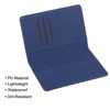 Unique Bargains PU Leather Travel Wallet Case Document Organizer Card Holder Cover 5.8"x3.9" - 3 of 3