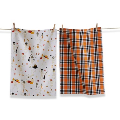 Tag Pumpkin Seed Dishtowel Set Of 2 : Target