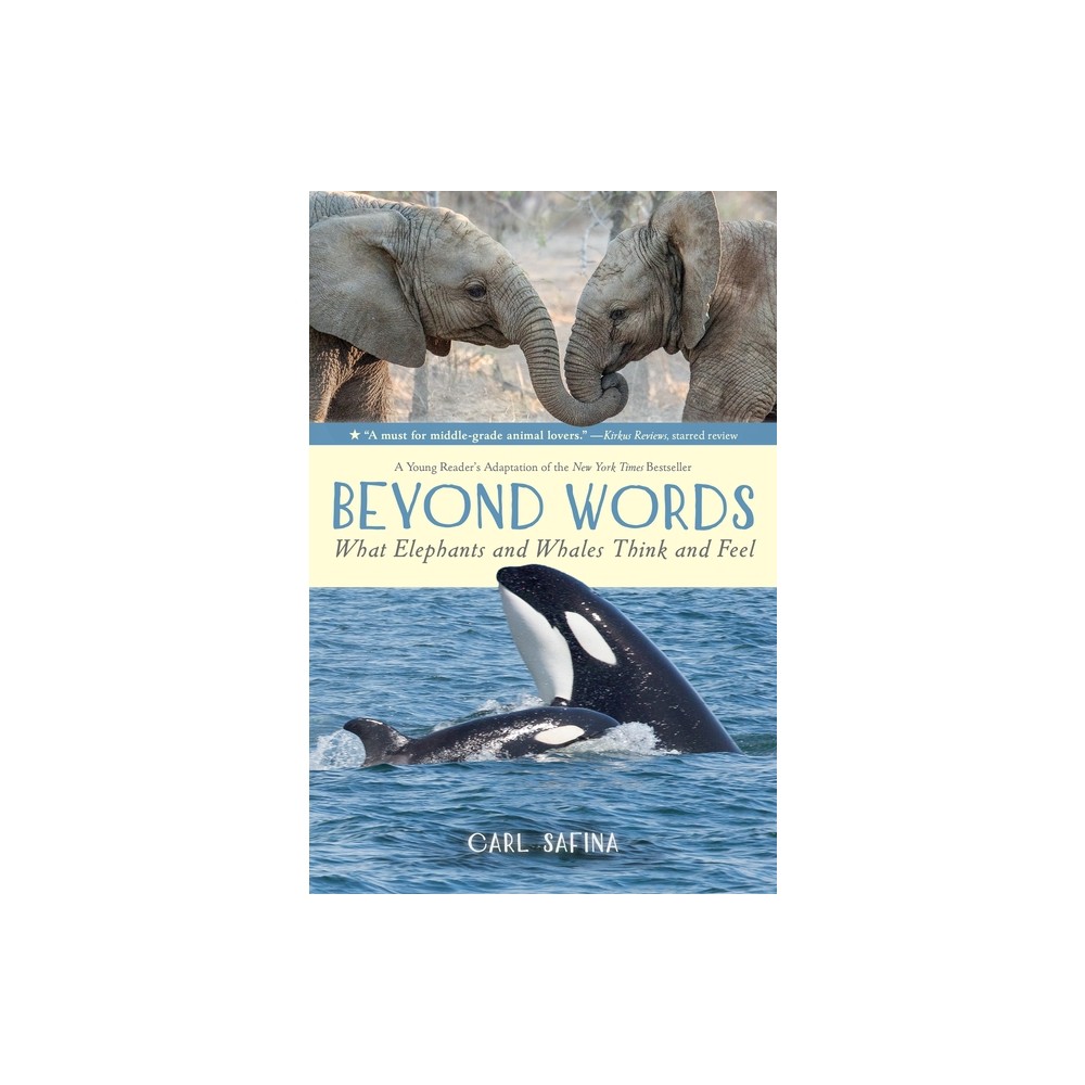 Beyond Words: What Elephants and Whales Think and Feel (a Young Readers Adaptation) - by Carl Safina (Paperback)