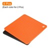 Unique Bargains Silicone Heat Resistant Multi-purpose Trivet Mat 4 Pcs - 3 of 4