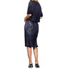 Women's Sequin Bubble Sleeve Top - SKIES ARE BLUE - 3 of 4