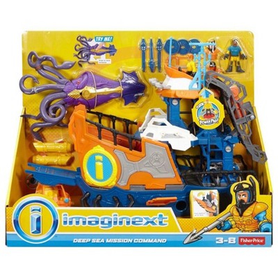 imaginext boat with squid