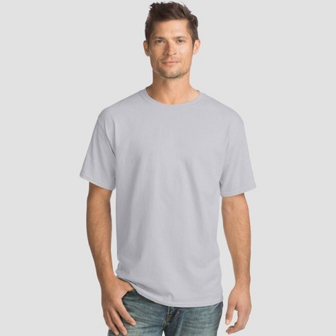 Men's Essentials Short Sleeve T-shirt - Ash Xxl : Target