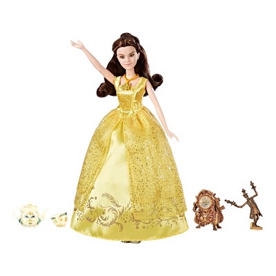 beauty and the beast deluxe doll set