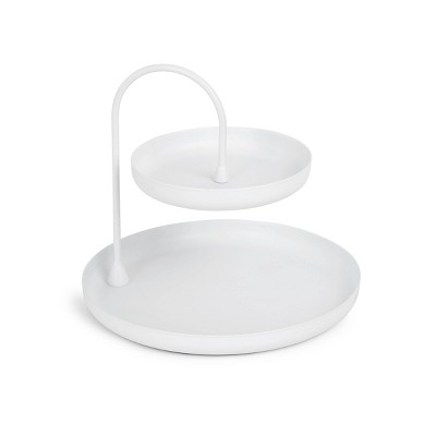 Poise Two Tiered Tray White - Umbra